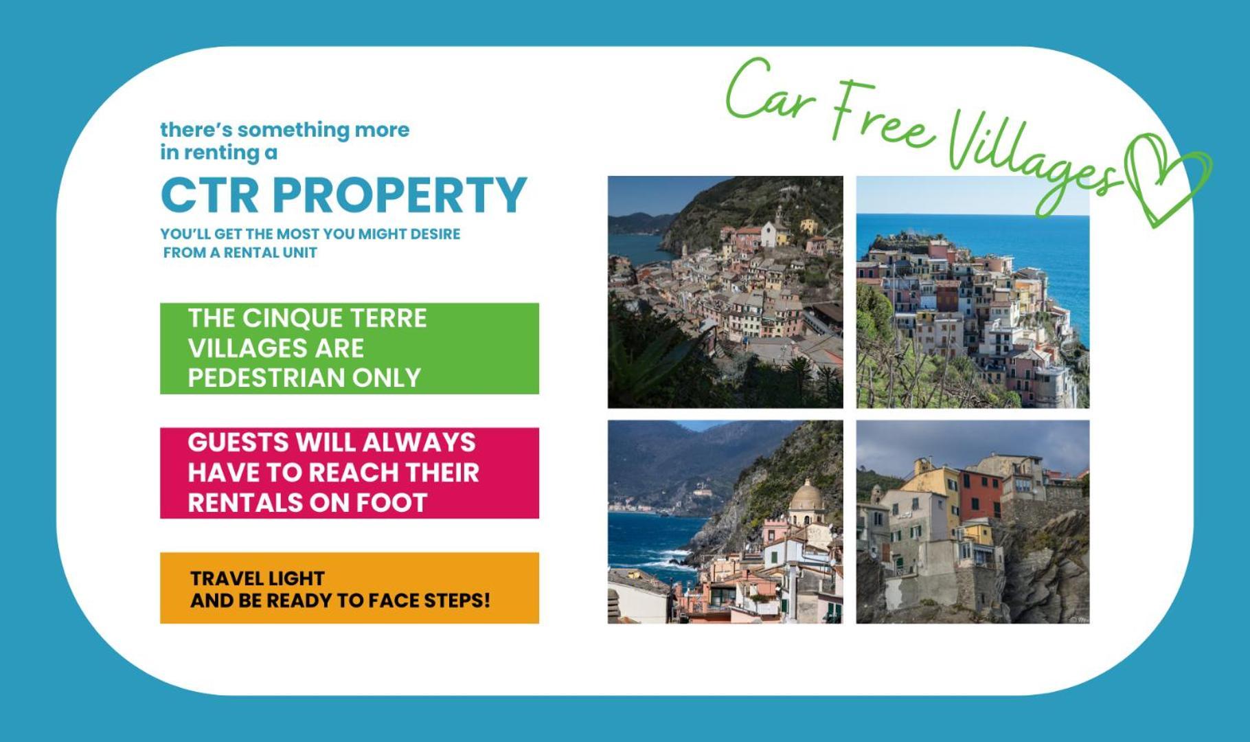 Mainetta Sea View Apartment With Ac Vernazza Dış mekan fotoğraf