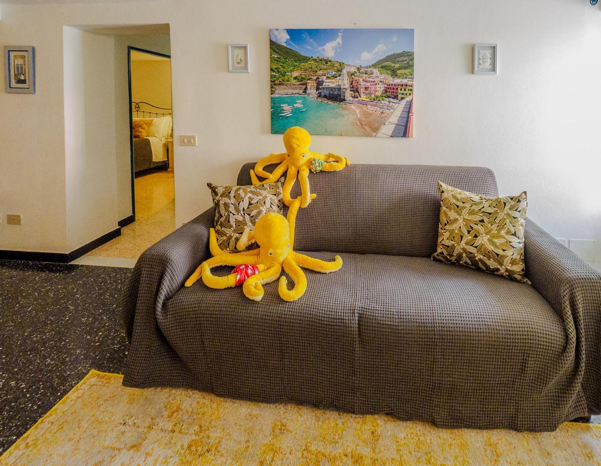 Mainetta Sea View Apartment With Ac Vernazza Dış mekan fotoğraf