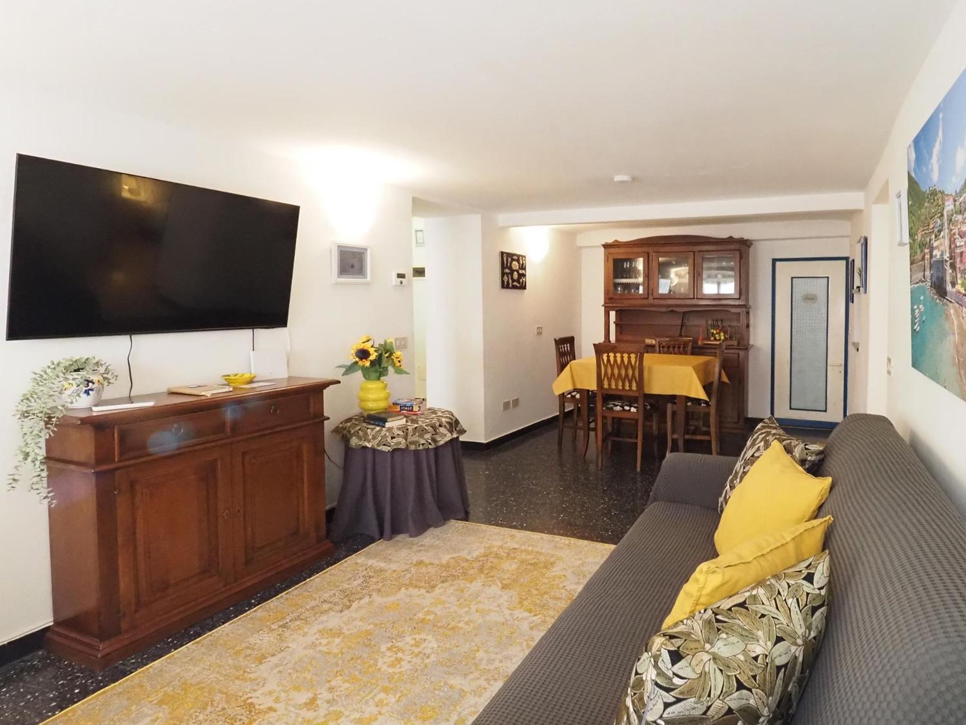 Mainetta Sea View Apartment With Ac Vernazza Dış mekan fotoğraf