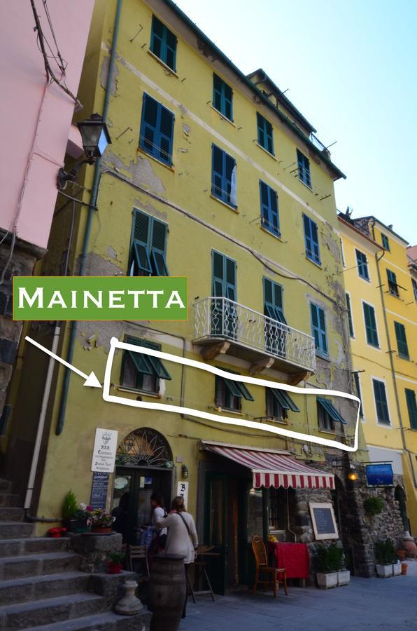 Mainetta Sea View Apartment With Ac Vernazza Dış mekan fotoğraf